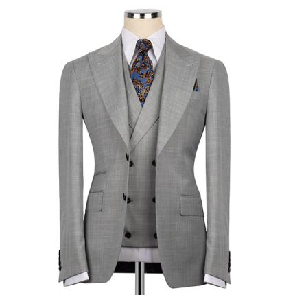 Light Gray 3 Piece Suit